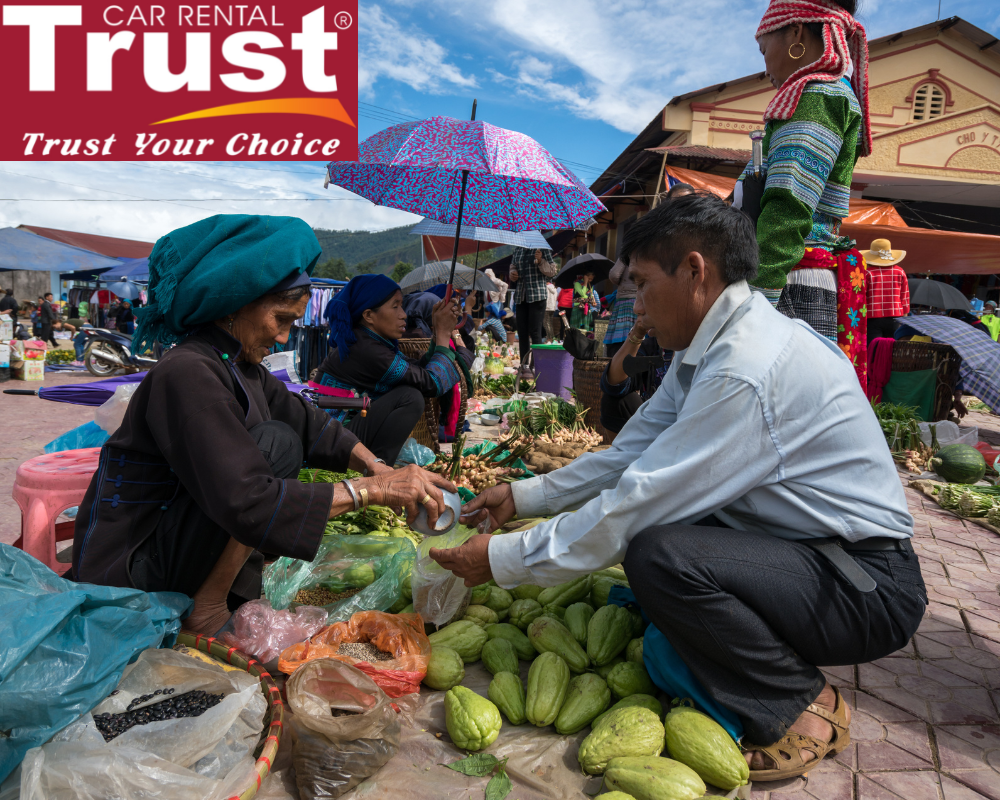 Buy local produce at Ta Phin Village