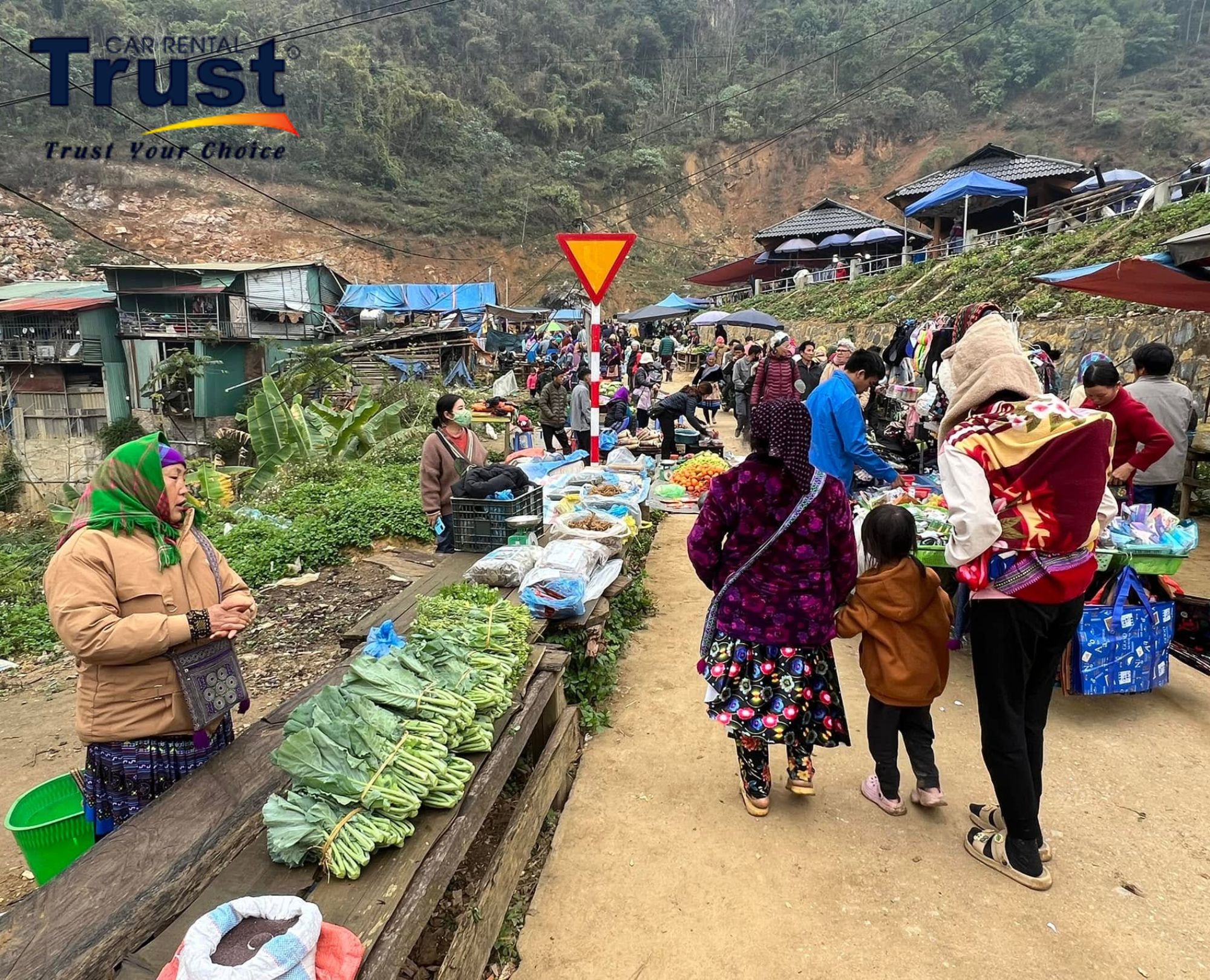 Can Cau comes alive on Saturday, a mountain market humming with trade