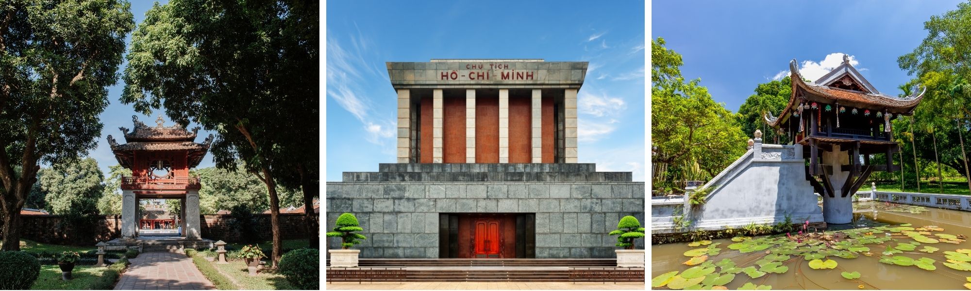 Drop off at Danang Airport – Pick up at Hanoi Airport – Hanoi city tour – Hanoi Hotel