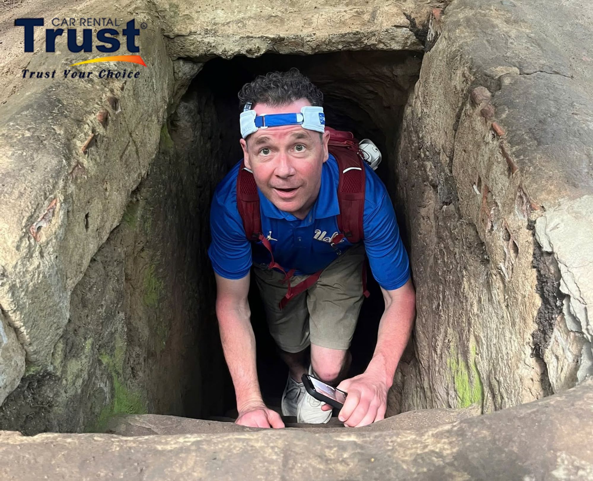 Experiencing the Cu Chi tunnel crawl full day