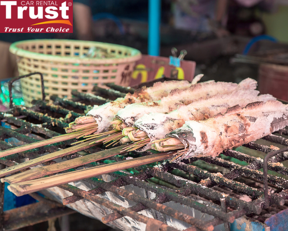 Grilled Snakehead Fish