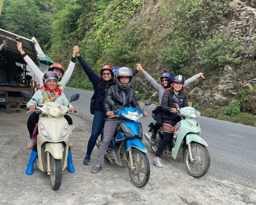 Hanoi to Mai Chau by motorbike