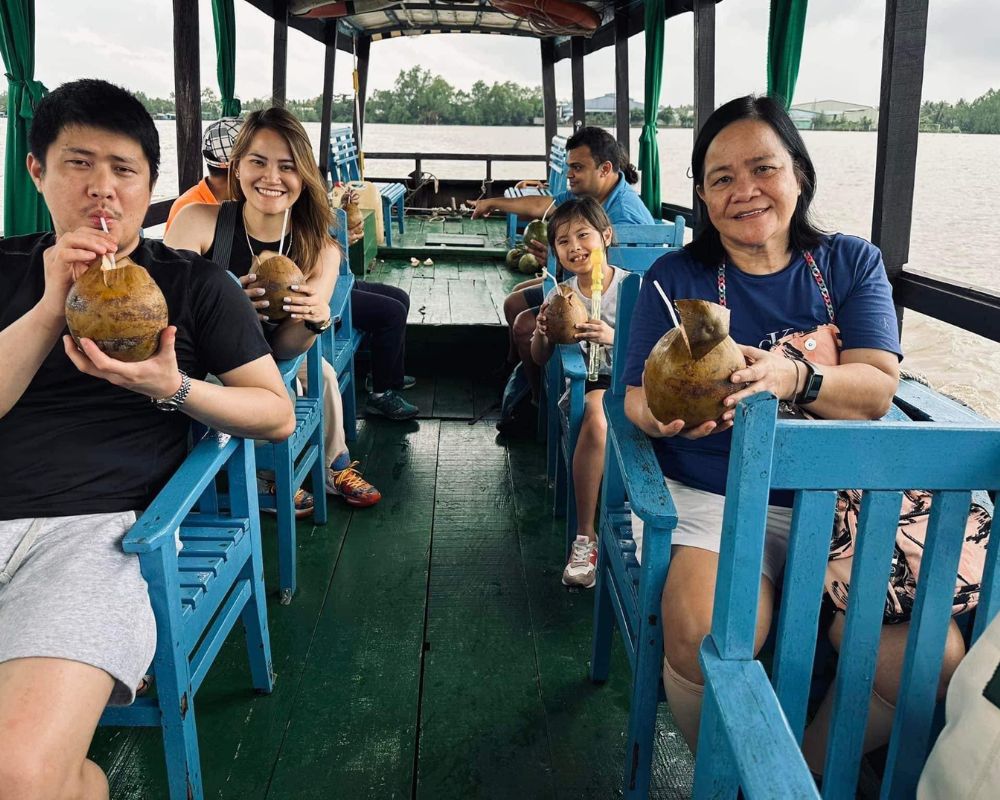 Ho Chi Minh City to Mekong Delta by boat