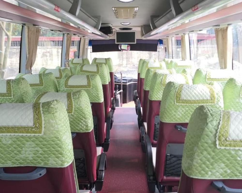 Interior of Mini Bus Samco type 35 seats
