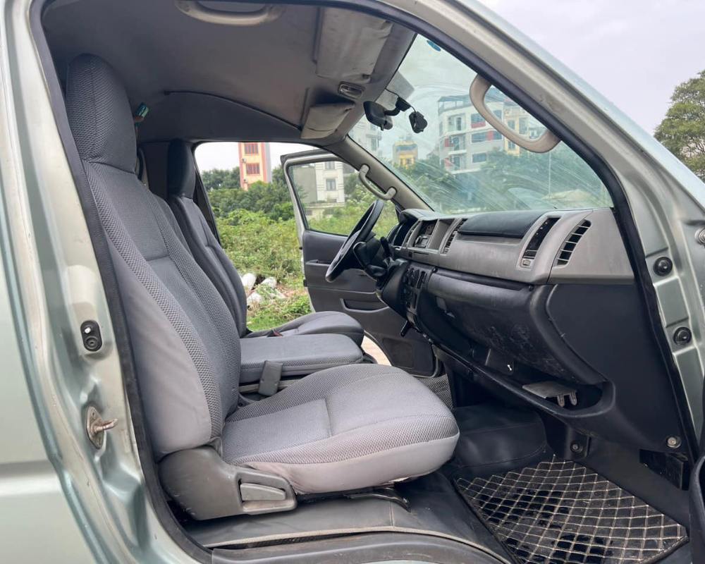 Interior of Minivan Toyota Hiace 14 seats
