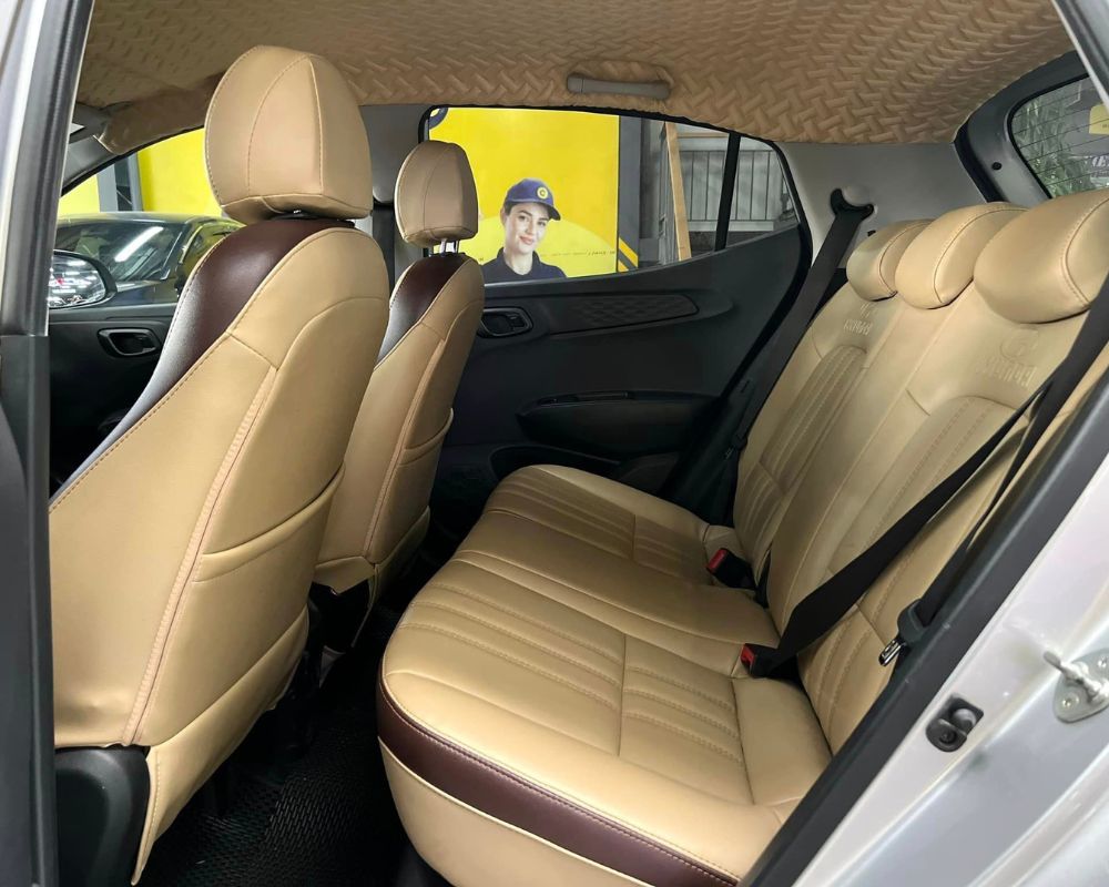 Interior of Sedan Hyundai Grand i10
