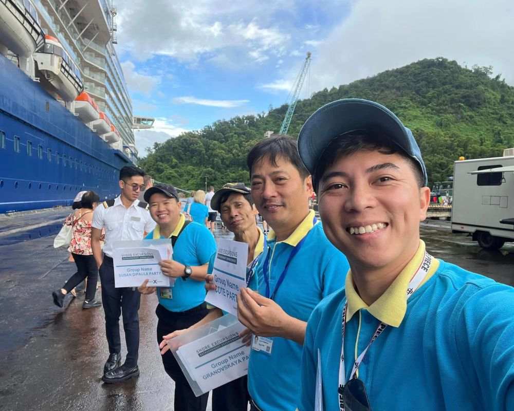 Our driver are ready at the port exit gate with your name provided