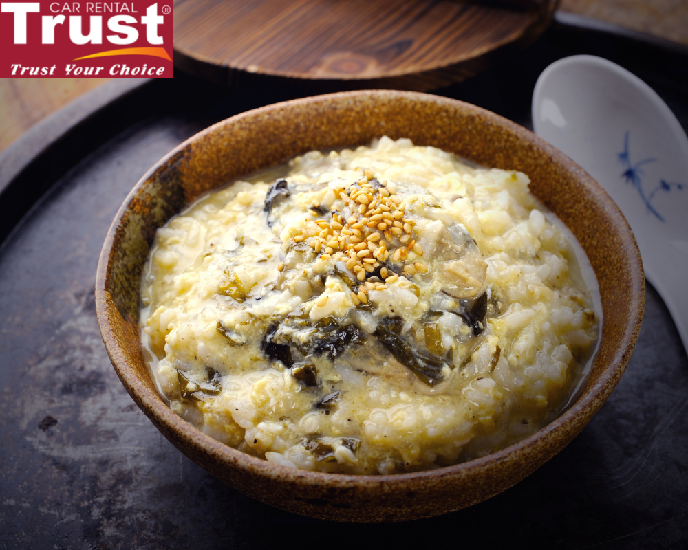 Chao Hau (Oyster Porridge)