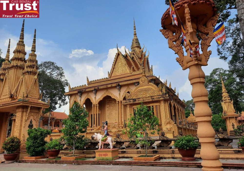 Vam Ray pagoda in Soc Trang