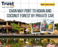 Chan May Port to Hoian And Coconut Forest By Private Car